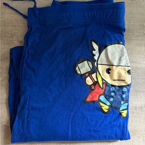 Marvel Blue Thor Pajama Bottoms